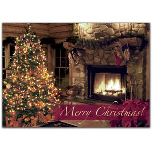 The Night Before Christmas Holiday Greeting Cards for Families or Businesses