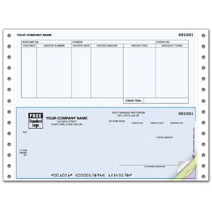 Pin Fed Account Payable Checks