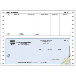 Continuous Accounts Payable NCR Checks for Timberline