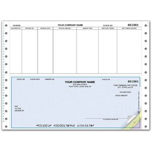 Continuous Accounts Payable Business Checks, Macola