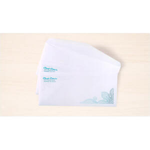 CMYK color business envelopes printing