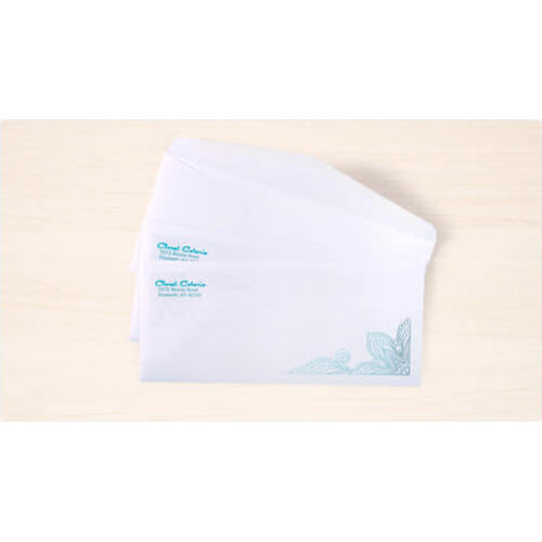 CMYK color business envelopes printing