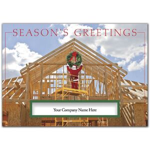 Contractor & Builder Holiday Cards - Home Building