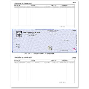 Custom Microsoft© Accounts Payable Check