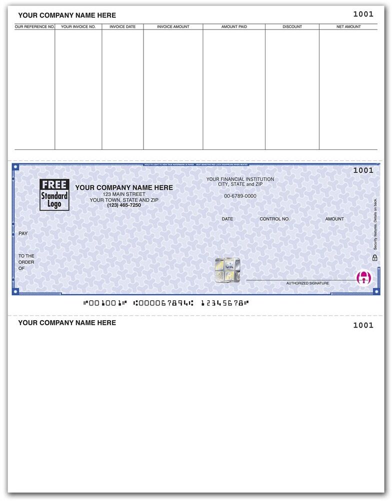 Custom Microsoft Dynamics™ Accounts Payable Checks