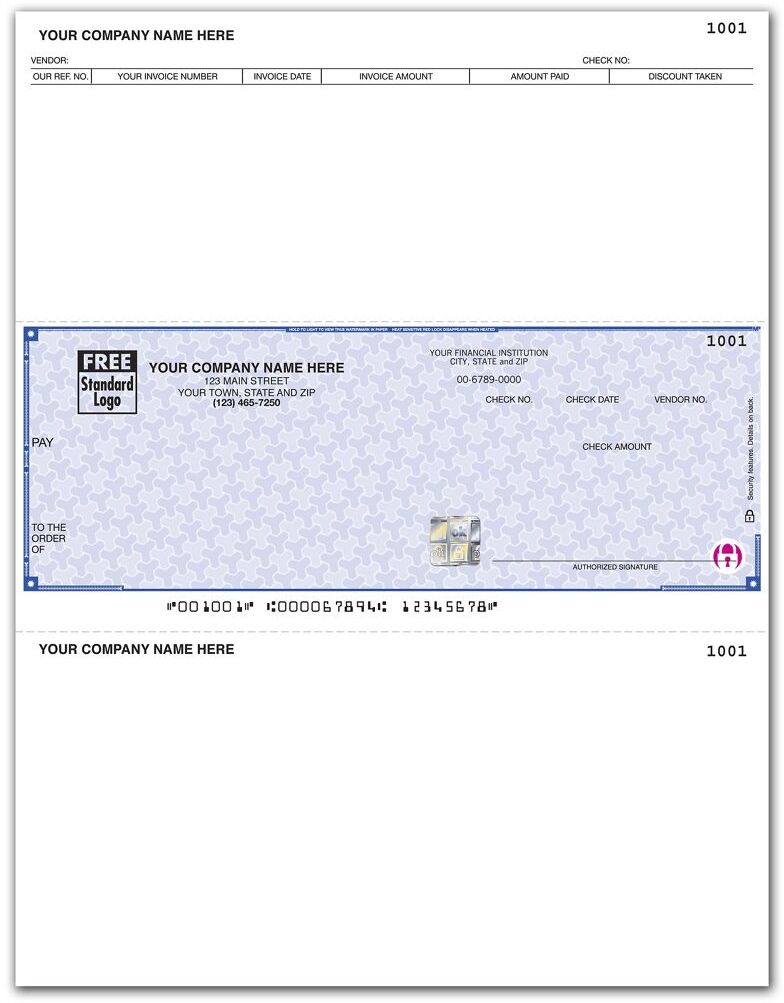 Custom Microsoft® Business Solutions Accounts Payable Checks Online