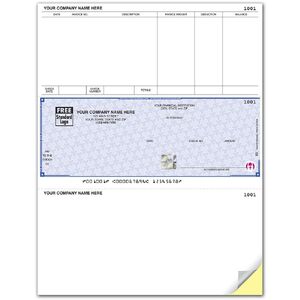 High Security Accounts Payable Check for Laser Printers