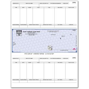 Laser Peachtree Payroll Checks with Foil Hologram