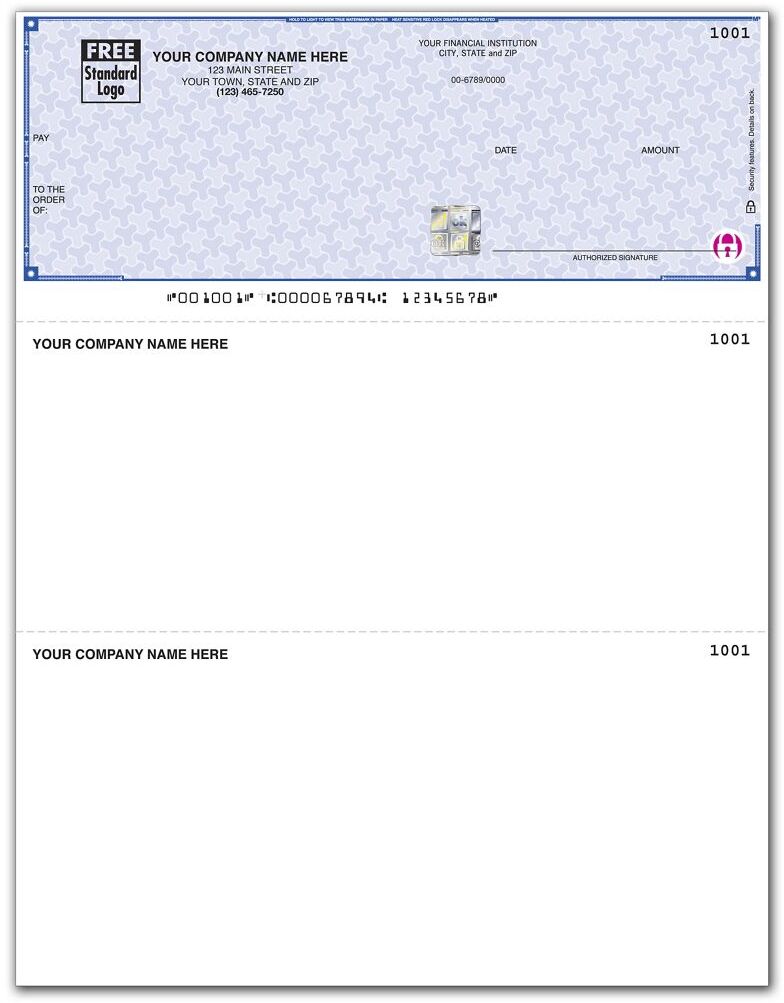 Laser MYOB® Checks with Logo