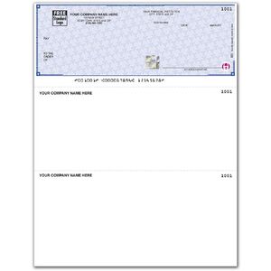 Laser Personalized Checks Printed on Secure Paper