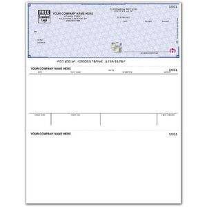 Laser Trust Account Checks with Security Features