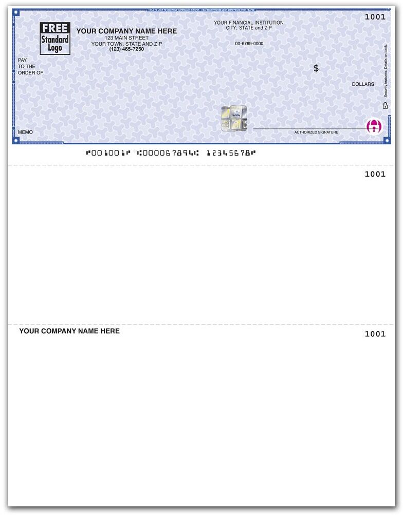 Personalized NetSuite® Business Checks on Secure Paper