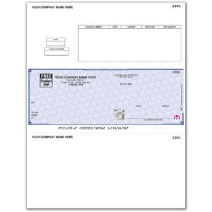 Accounts Payable Peachtree Laser Checks for Business on Secure Paper, Stub with Details