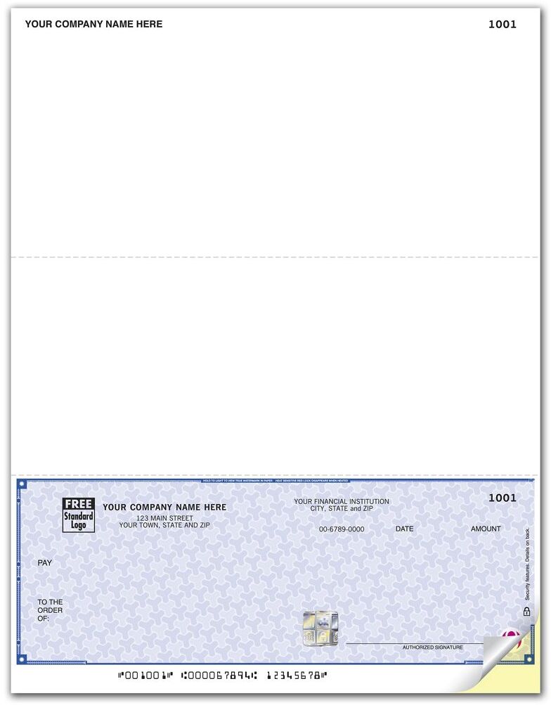 Master Builder software compatible business checks printed on secure paper