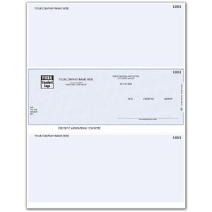 Laser Red Wing® Compatible Business Checks