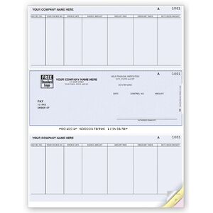 Customize these business checks online, use for Accounts Payable on your office printer