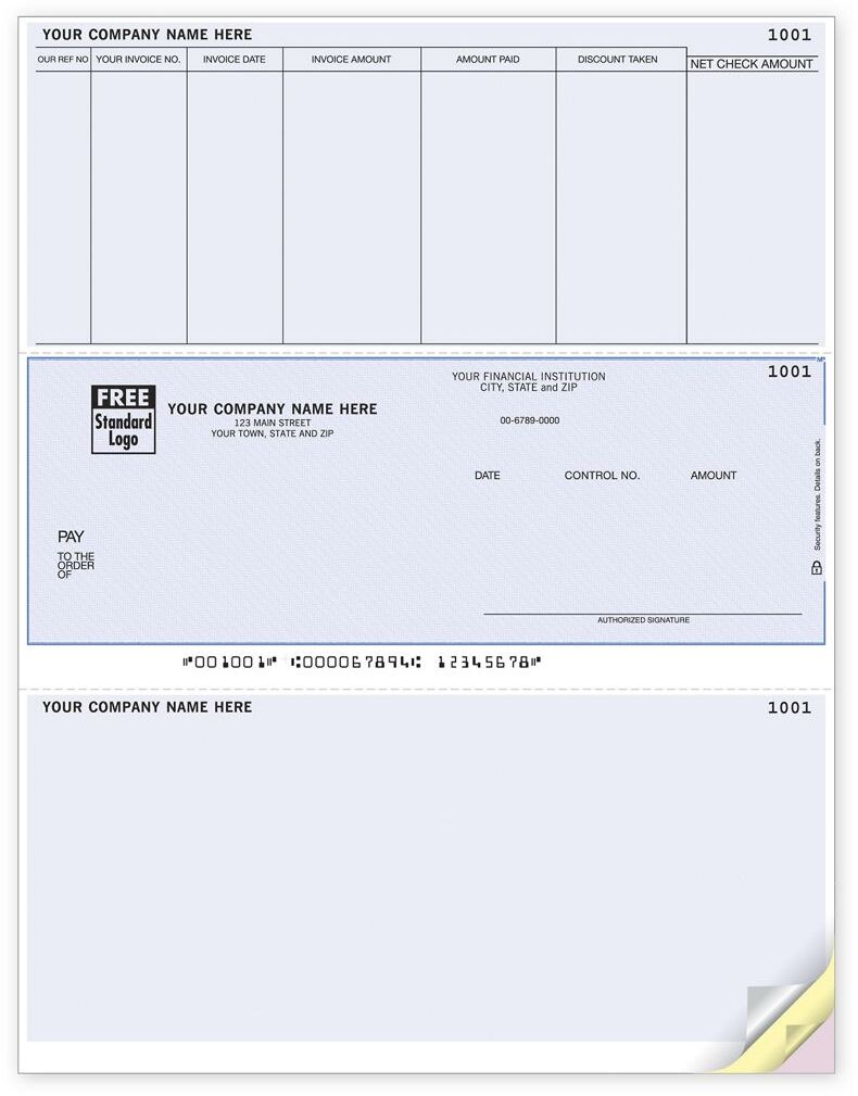 Laser Accounts Payable Checks for Deltek Software