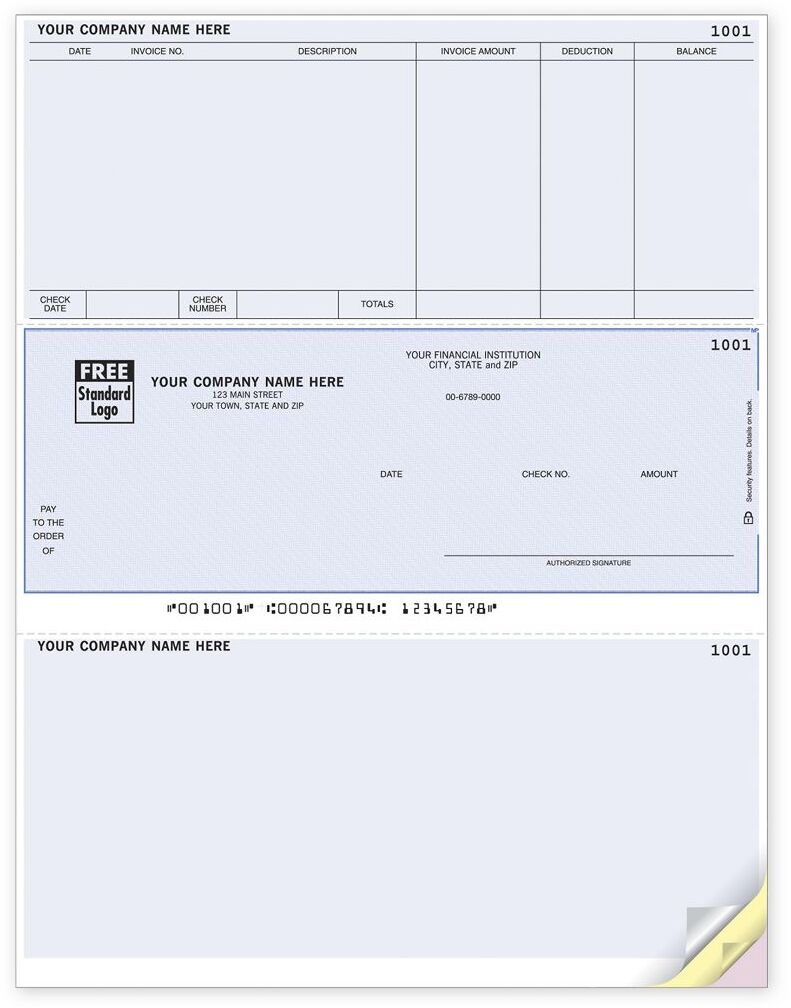 Cougar Mountain® Accounts Payable Computer Checks