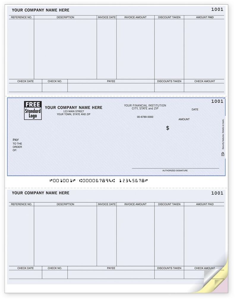 Peachtree Software Checks - Computer Checks for Accounts Payable