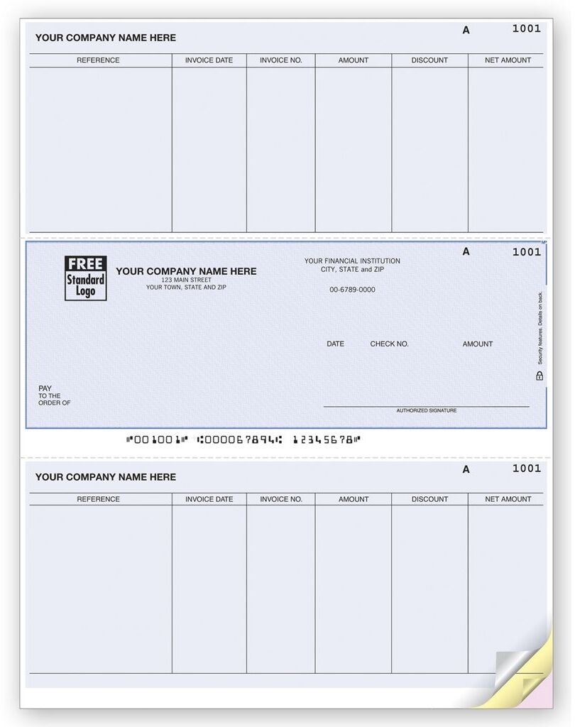 Software Compatible Computer Checks - For Accounts Payable