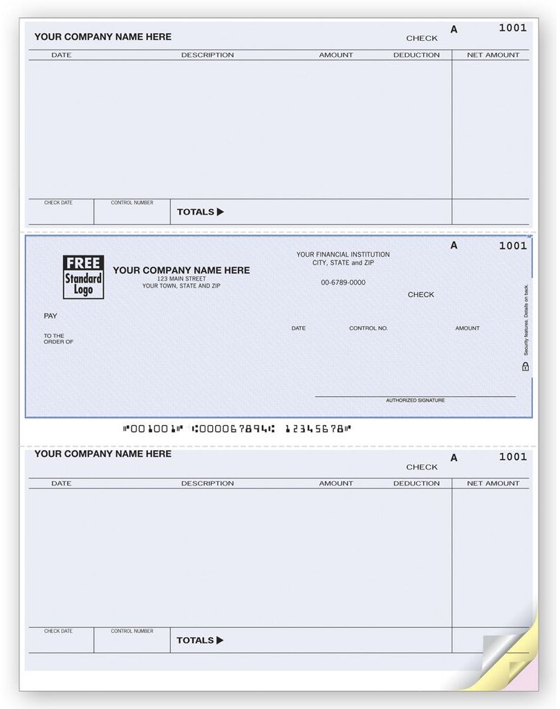 Secure Business Checks for Accounts Payable