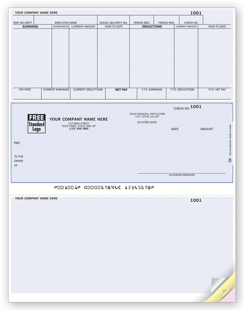 Laser Payroll Check Printing