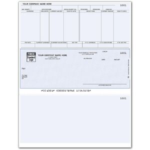 Microsoft® Dynamics Laser Payroll Checks