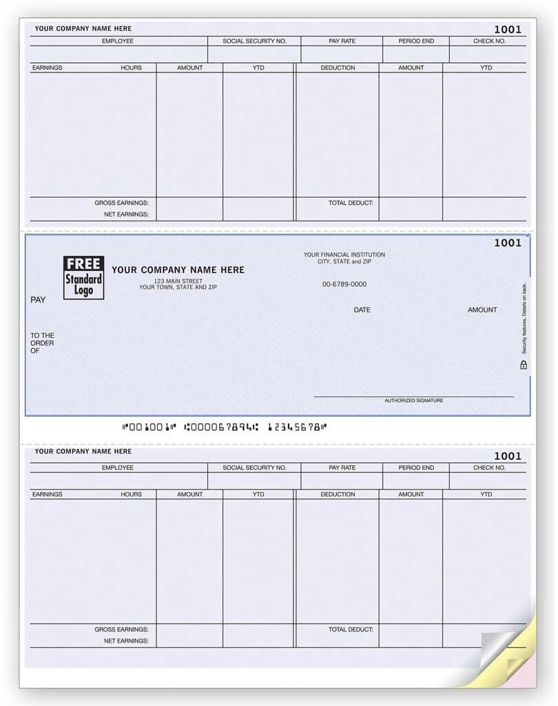 MAS 90/200 Payroll Checks for Your Software