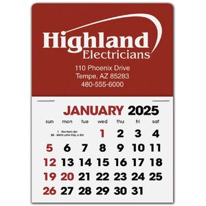 Self-Adhesive Calendar Printing