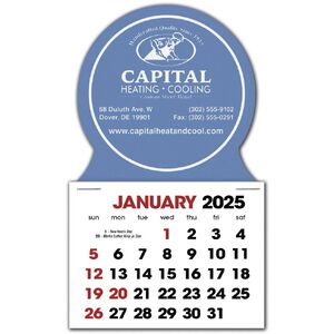 2025 Circular Label Calendars