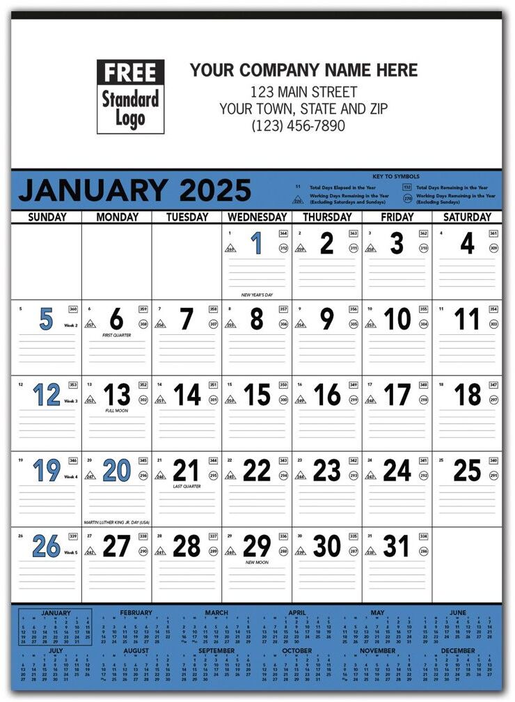 2025 Custom Contractor Calendars