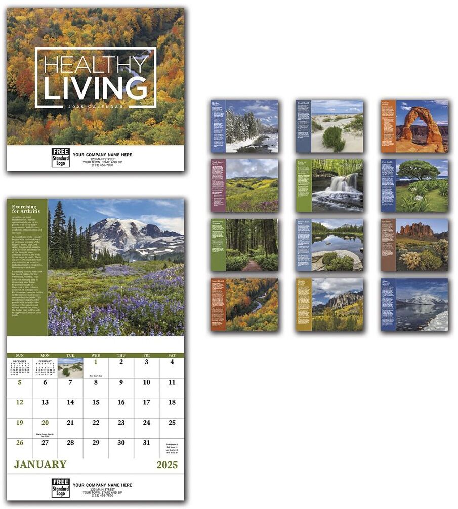 2025 Custom Inspirational Calendar