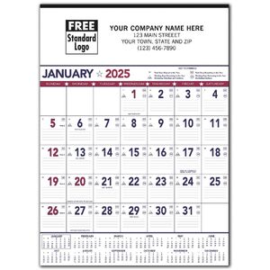 2025 Patriotic Contractor Calendars with Custom Printing