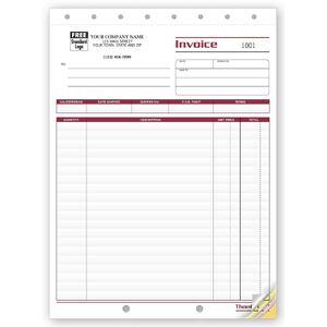 4551 - Professional Invoices, Letter Size