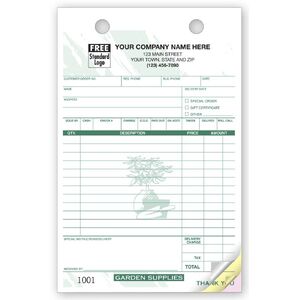 2519T - Garden Supplies Order Forms