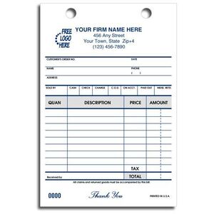 14615 - Cash & Carry Register Forms