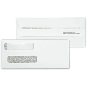 92534 - Double Window Self Seal Check Envelopes