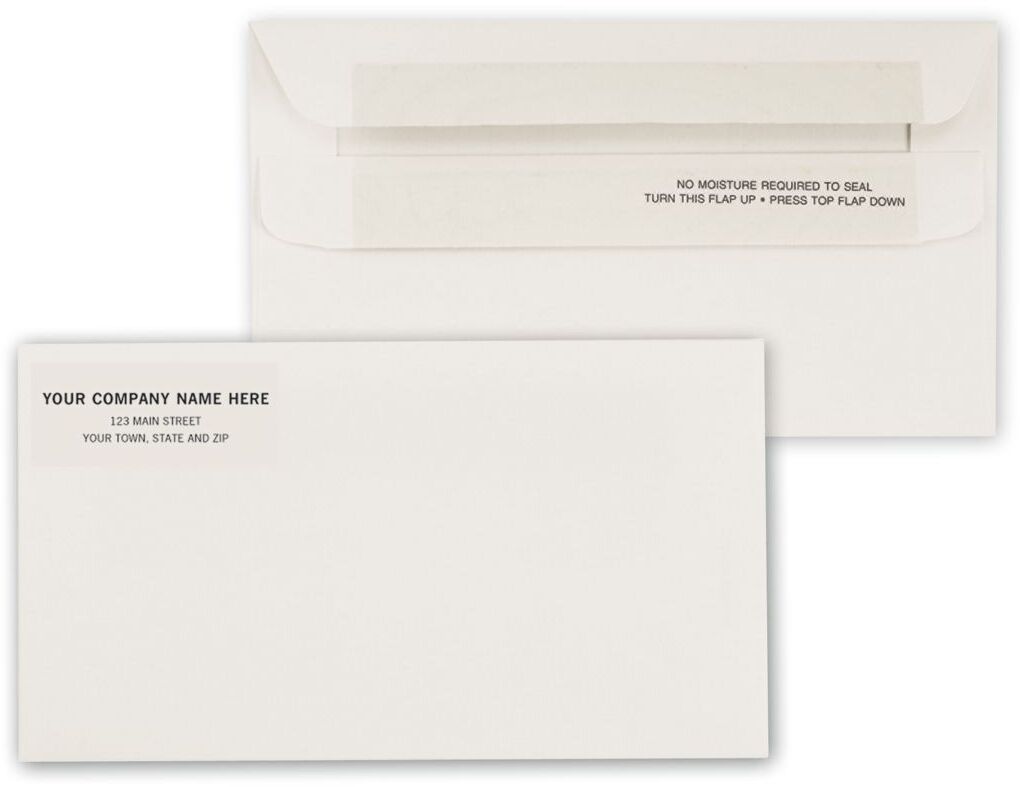 730 - Small Return Envelopes, Self-Seal