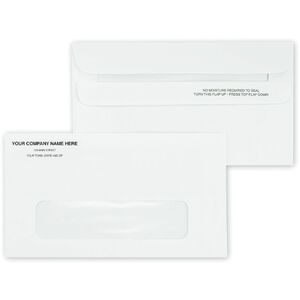 731 - Small Return Window Envelopes, Self-Seal