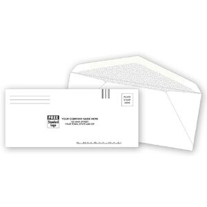 Confidential #9 Courtesy Reply Envelopes