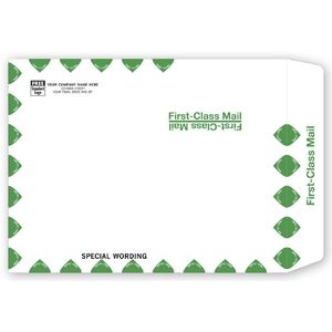 1013FW - White First-Class Mailing Envelopes