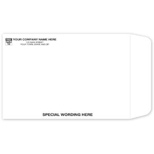 TP0069 - Custom White Tyvek® Envelopes