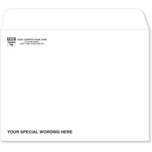 912SW - 9" x 12" White Mailing Envelopes - Open Top