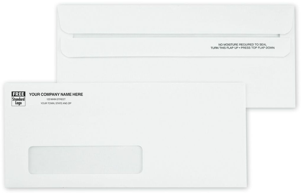 763 - Self-Seal #10 Window Envelopes