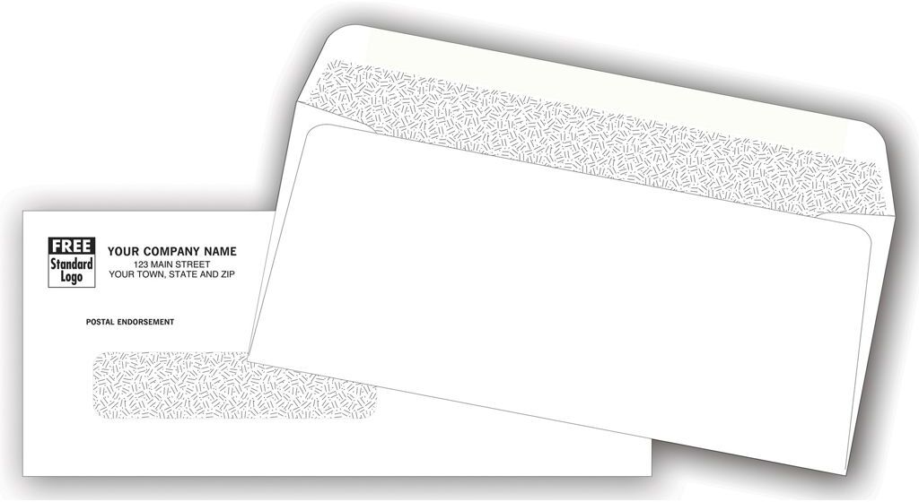 39024 - Single Window Envelopes with Postal Endorsement