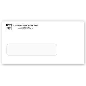 5026 - Small Window Envelopes with Logo