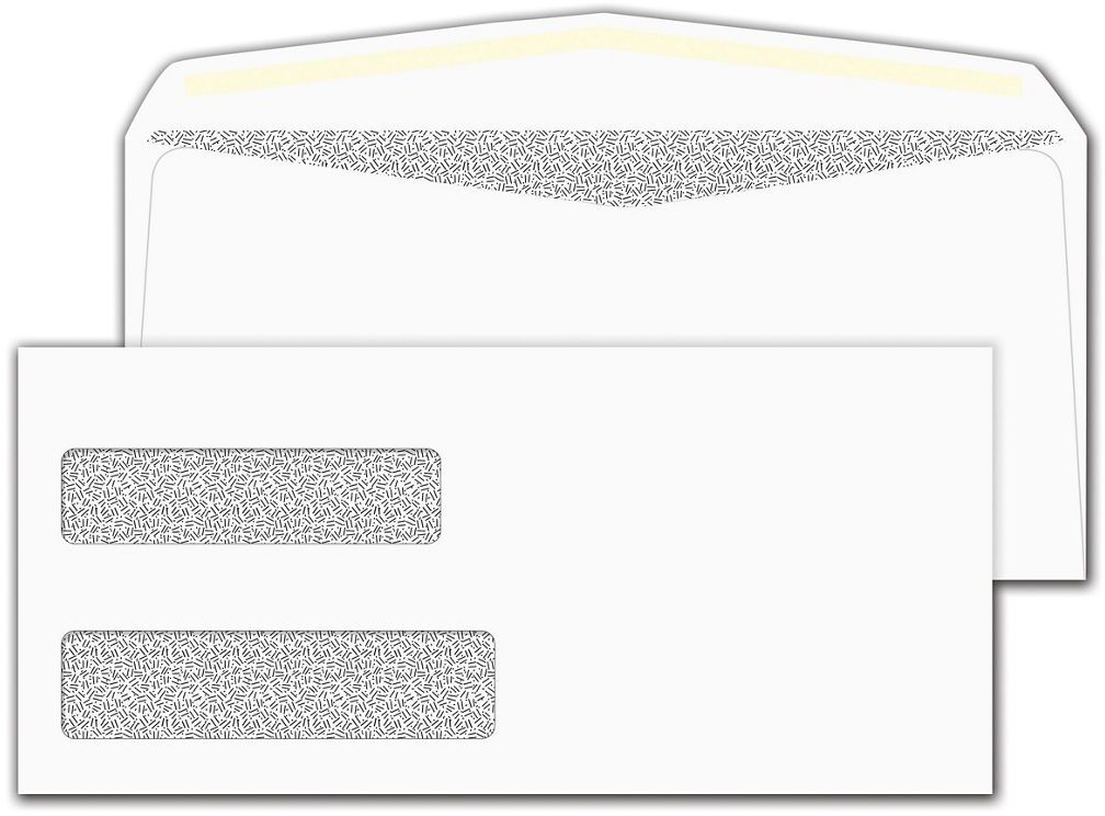 Confidential Two Window Envelopes
