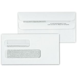 5025C - Self-Seal Two Window Envelopes, Confidential Lining