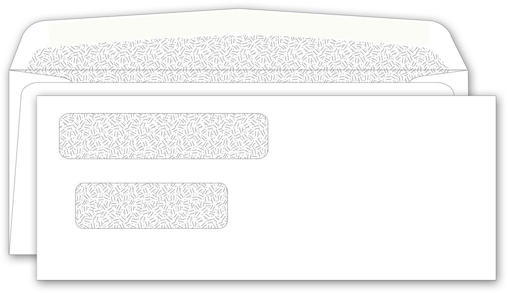 131041N, Double Window Envelope