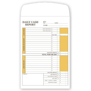 757 - Daily Cash Envelopes